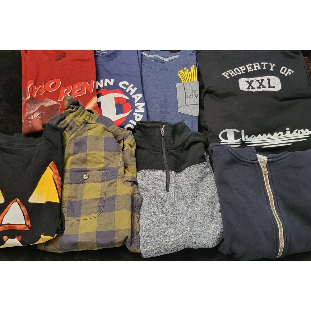Lot Of Boys Youth Size Large Clothes Fall Winter Bundle Mixed Brands